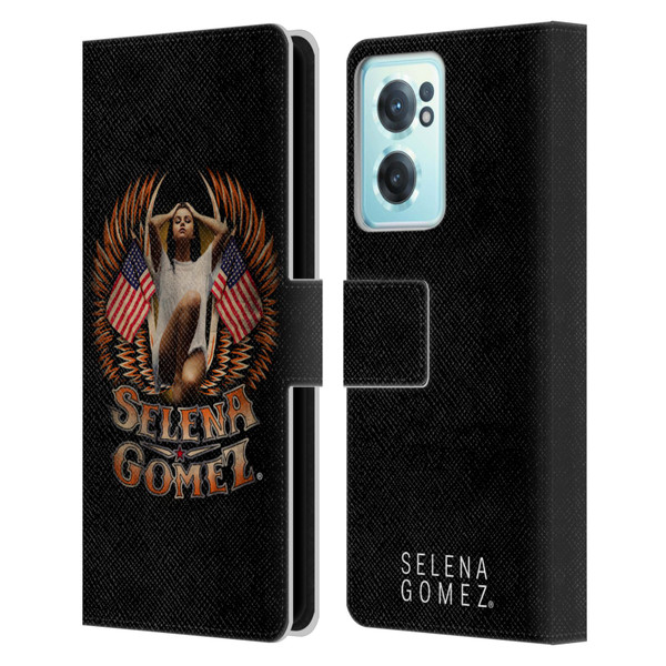 Selena Gomez Revival Biker Fashion Leather Book Wallet Case Cover For OnePlus Nord CE 2 5G