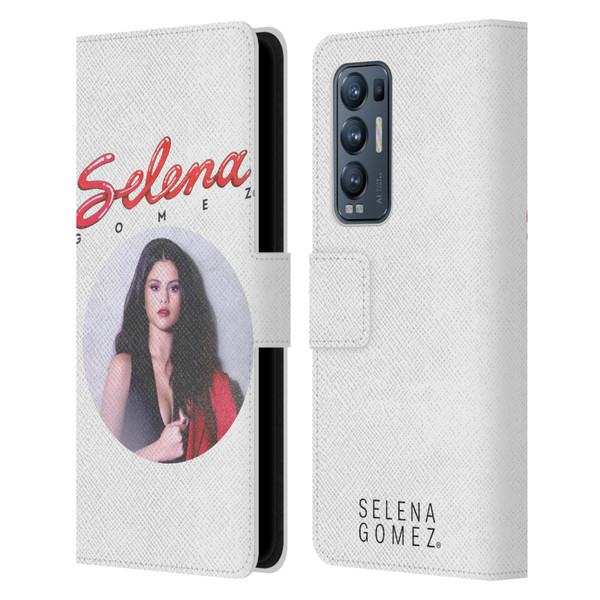 Selena Gomez Revival Kill Em with Kindness Leather Book Wallet Case Cover For OPPO Find X3 Neo / Reno5 Pro+ 5G