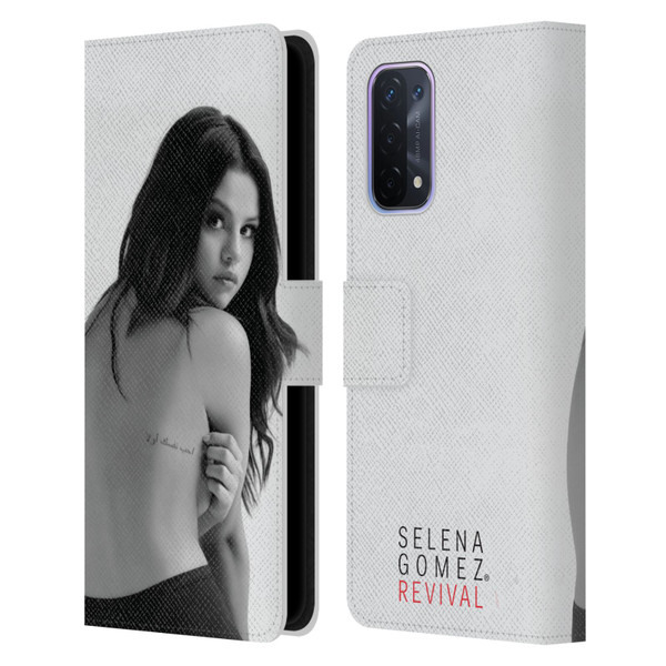 Selena Gomez Revival Back Cover Art Leather Book Wallet Case Cover For OPPO A54 5G