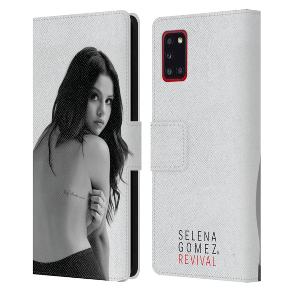 Selena Gomez Revival Back Cover Art Leather Book Wallet Case Cover For Samsung Galaxy A31 (2020)