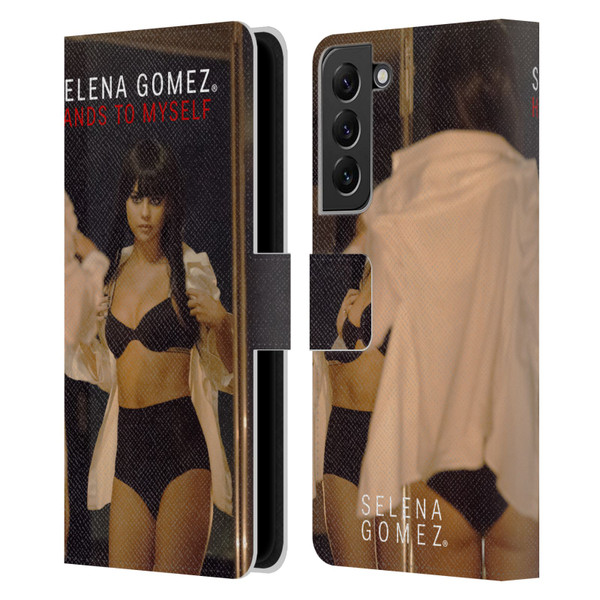 Selena Gomez Revival Hands to myself Leather Book Wallet Case Cover For Samsung Galaxy S22+ 5G