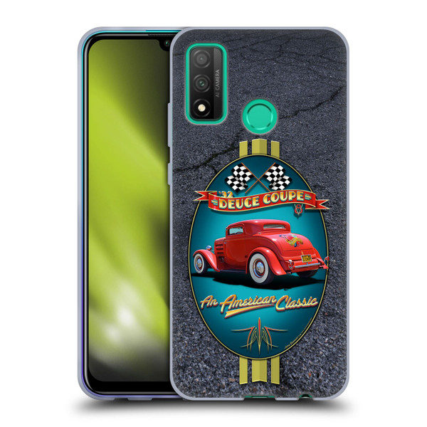 Larry Grossman Retro Collection Deuce Coupe Classic Soft Gel Case for Huawei P Smart (2020)