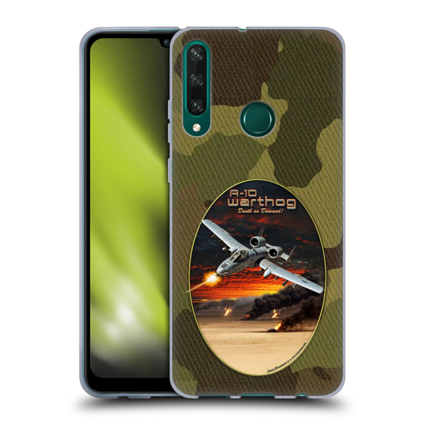 Larry Grossman Retro Collection A-10 Warthog Soft Gel Case for Huawei Y6p
