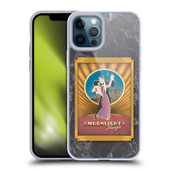Larry Grossman Retro Collection Moonlight Tango Soft Gel Case for Apple iPhone 12 Pro Max