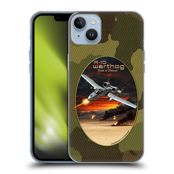 Larry Grossman Retro Collection A-10 Warthog Soft Gel Case for Apple iPhone 14 Plus