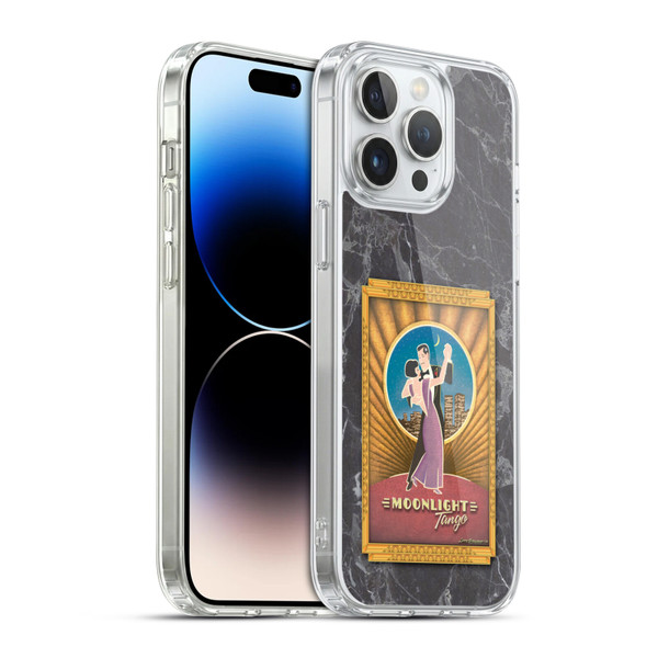 Larry Grossman Retro Collection Moonlight Tango Soft Gel Case for Apple iPhone 14 Pro Max & MagSafe