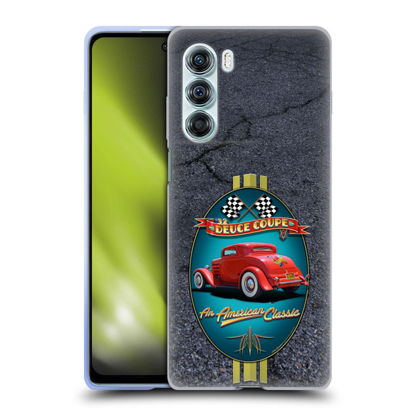 Larry Grossman Retro Collection Deuce Coupe Classic Soft Gel Case for Motorola Edge S30 / Moto G200 5G