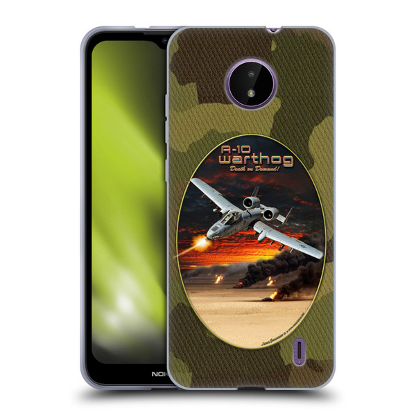 Larry Grossman Retro Collection A-10 Warthog Soft Gel Case for Nokia C10 / C20