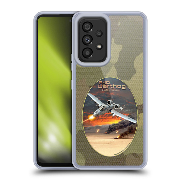Larry Grossman Retro Collection A-10 Warthog Soft Gel Case for Samsung Galaxy A53 5G (2022)