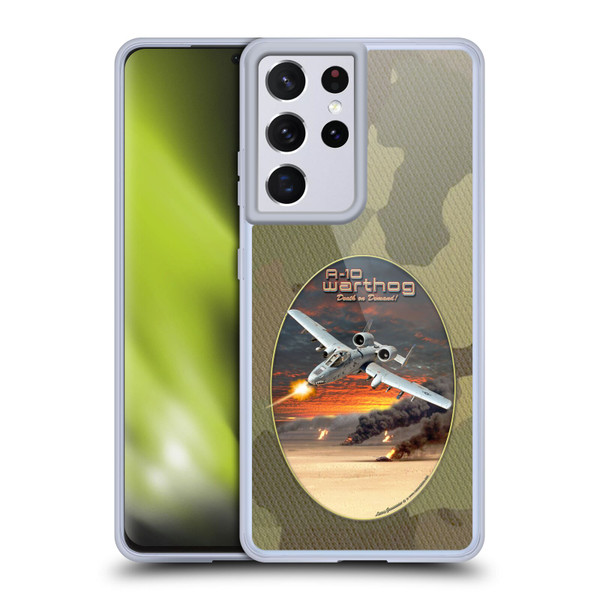 Larry Grossman Retro Collection A-10 Warthog Soft Gel Case for Samsung Galaxy S21 Ultra 5G
