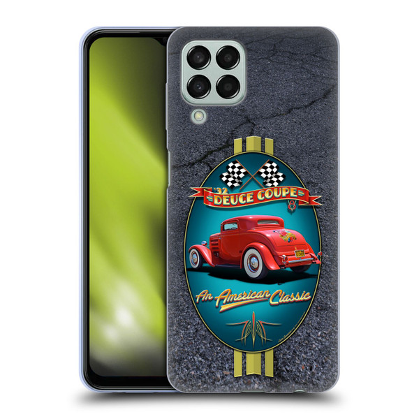 Larry Grossman Retro Collection Deuce Coupe Classic Soft Gel Case for Samsung Galaxy M33 (2022)