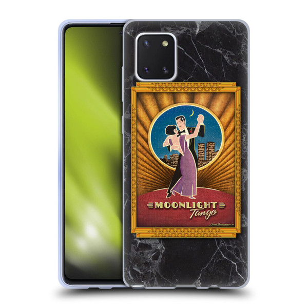 Larry Grossman Retro Collection Moonlight Tango Soft Gel Case for Samsung Galaxy Note10 Lite