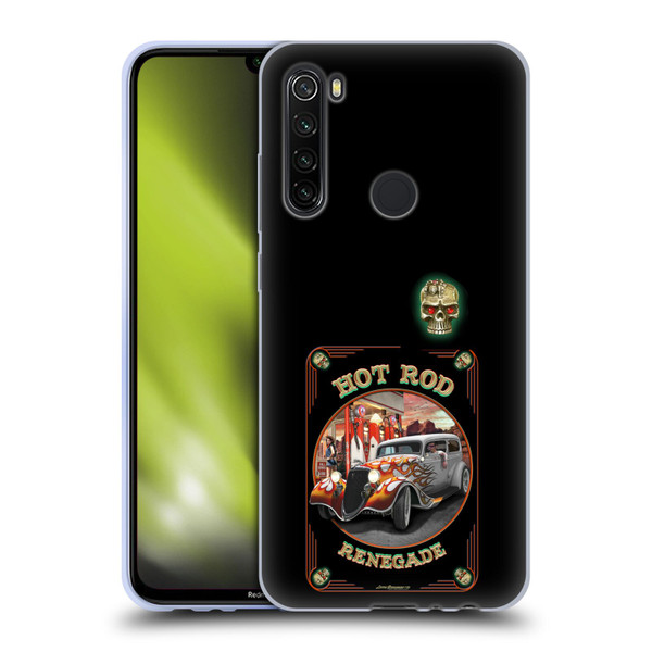 Larry Grossman Retro Collection Hot Rod Renegade Soft Gel Case for Xiaomi Redmi Note 8T