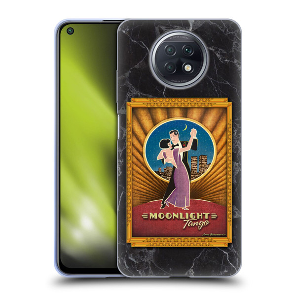 Larry Grossman Retro Collection Moonlight Tango Soft Gel Case for Xiaomi Redmi Note 9T 5G
