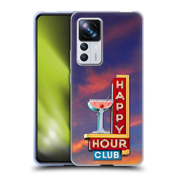 Larry Grossman Retro Collection Happy Hour Club Soft Gel Case for Xiaomi 12T Pro