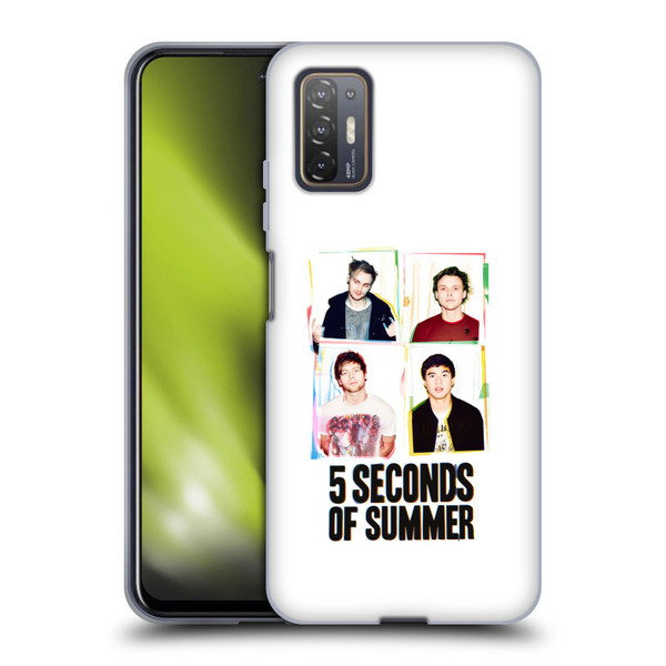 5 Seconds of Summer Posters Polaroid Soft Gel Case for HTC Desire 21 Pro 5G