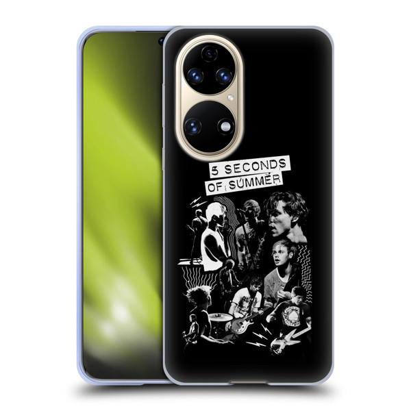 5 Seconds of Summer Posters Punkzine Soft Gel Case for Huawei P50