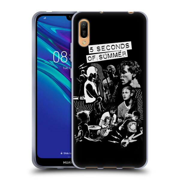 5 Seconds of Summer Posters Punkzine Soft Gel Case for Huawei Y6 Pro (2019)