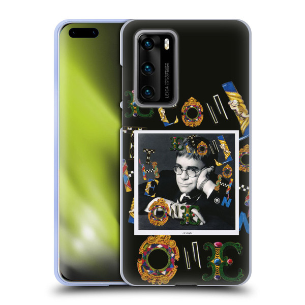 Elton John Artwork The One Single Soft Gel Case for Huawei P40 5G