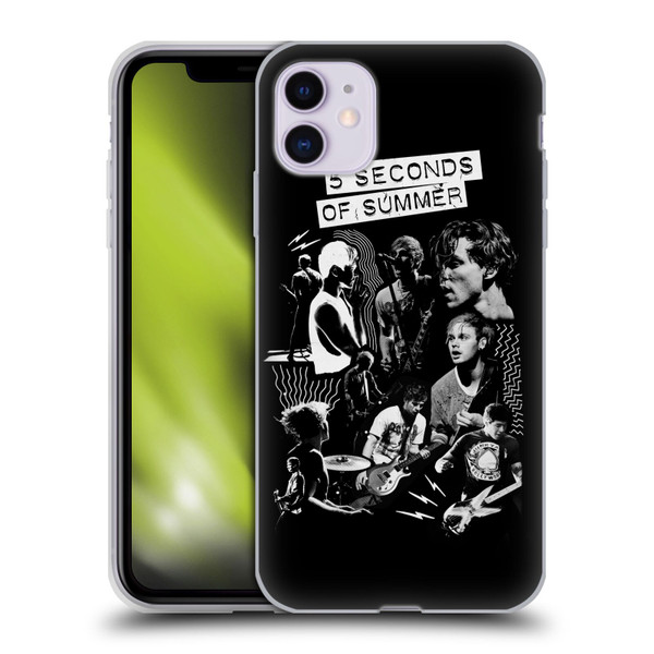 5 Seconds of Summer Posters Punkzine Soft Gel Case for Apple iPhone 11