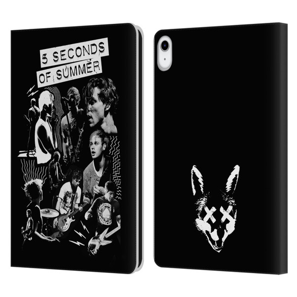 5 Seconds of Summer Posters Punkzine Leather Book Wallet Case Cover For Apple iPad 10.9 (2022)
