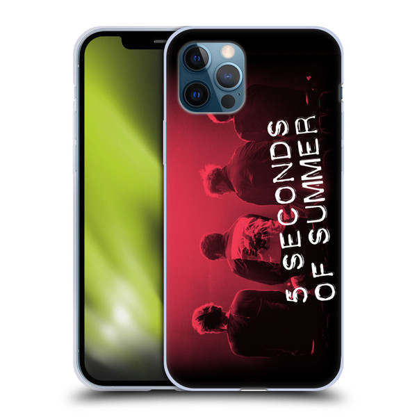 5 Seconds of Summer Posters Colour Washed Soft Gel Case for Apple iPhone 12 / iPhone 12 Pro