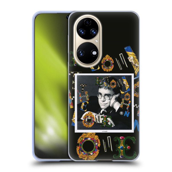 Elton John Artwork The One Single Soft Gel Case for Huawei P50