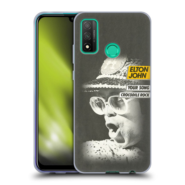 Elton John Artwork Your Song Single Soft Gel Case for Huawei P Smart (2020)