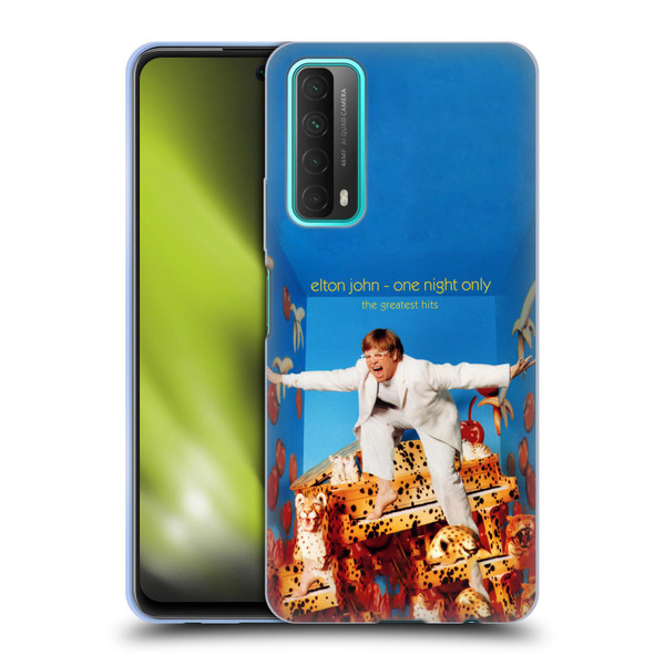 Elton John Artwork One Night Only Album Soft Gel Case for Huawei P Smart (2021)
