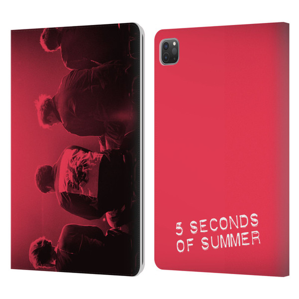 5 Seconds of Summer Posters Colour Washed Leather Book Wallet Case Cover For Apple iPad Pro 11 2020 / 2021 / 2022