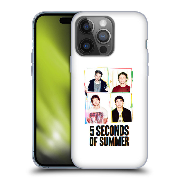 5 Seconds of Summer Posters Polaroid Soft Gel Case for Apple iPhone 14 Pro