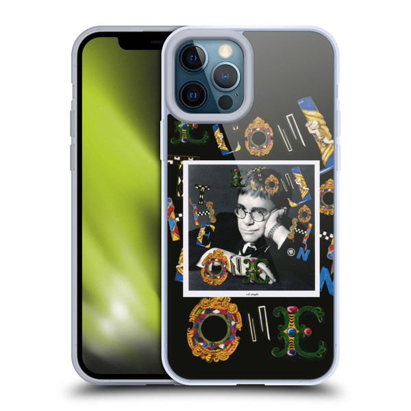 Elton John Artwork The One Single Soft Gel Case for Apple iPhone 12 Pro Max & MagSafe