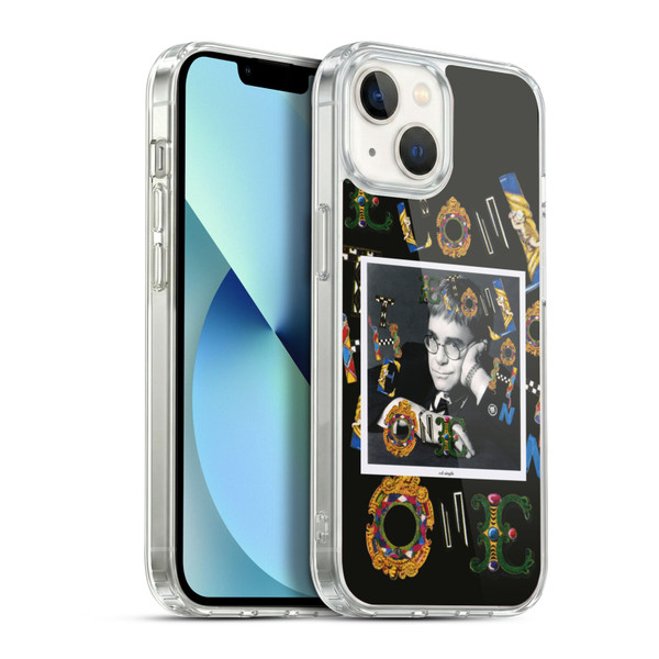 Elton John Artwork The One Single Soft Gel Case for Apple iPhone 13