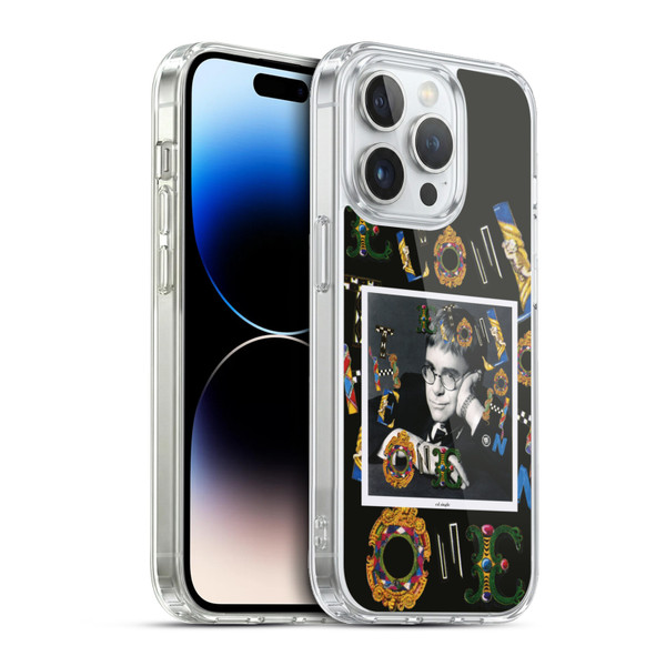 Elton John Artwork The One Single Soft Gel Case for Apple iPhone 13 Pro & MagSafe
