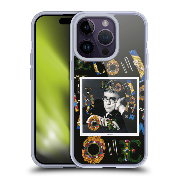 Elton John Artwork The One Single Soft Gel Case for Apple iPhone 14 Pro