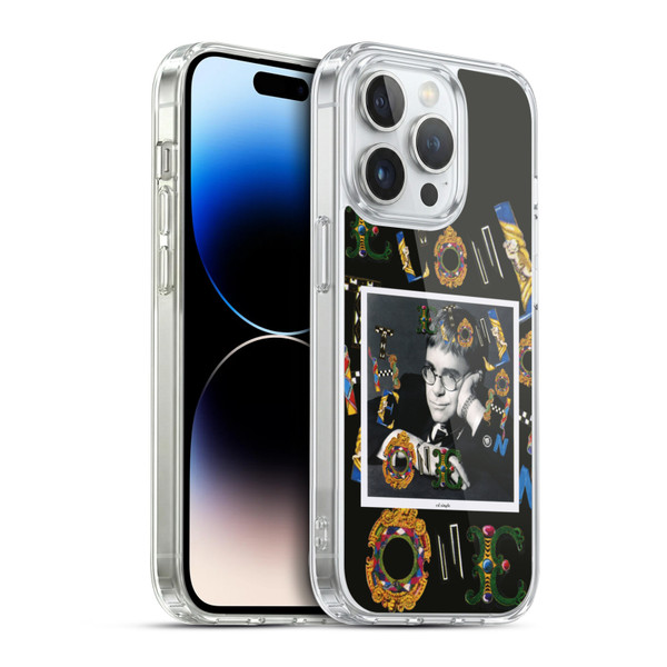 Elton John Artwork The One Single Soft Gel Case for Apple iPhone 14 Pro & MagSafe