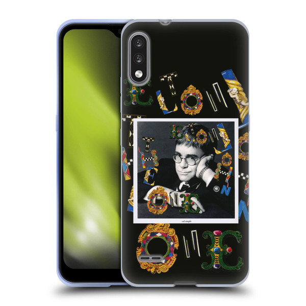 Elton John Artwork The One Single Soft Gel Case for LG K22