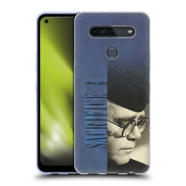 Elton John Artwork Sacrifice Single Soft Gel Case for LG K51S