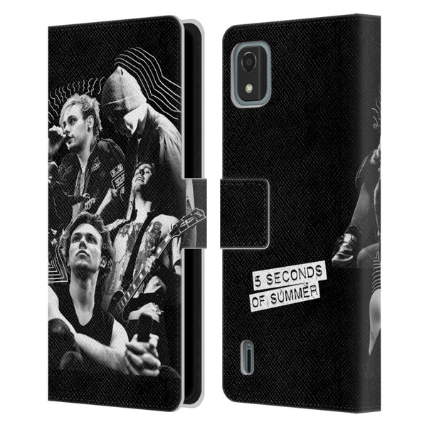 5 Seconds of Summer Posters Punkzine 2 Leather Book Wallet Case Cover For Nokia C2 2nd Edition
