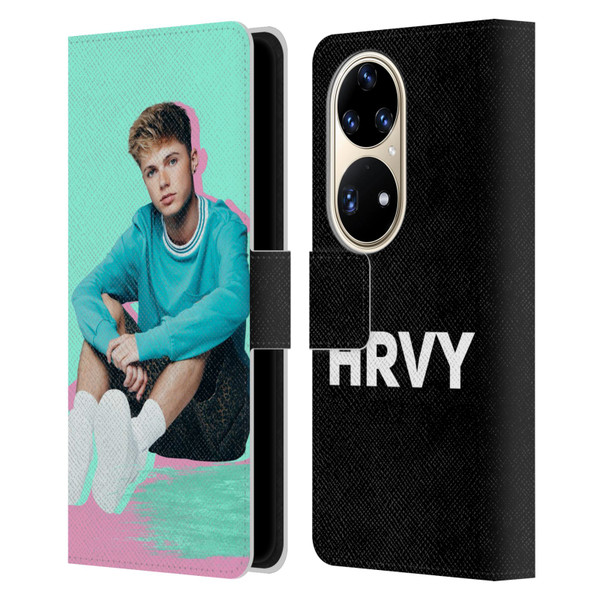 HRVY Graphics Calendar Leather Book Wallet Case Cover For Huawei P50 Pro