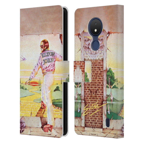 Elton John Artwork GBYR Album Leather Book Wallet Case Cover For Nokia C21