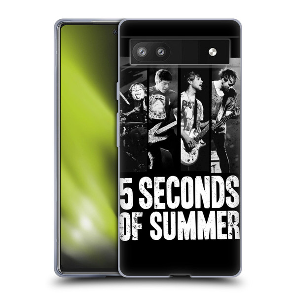 5 Seconds of Summer Posters Strips Soft Gel Case for Google Pixel 6a