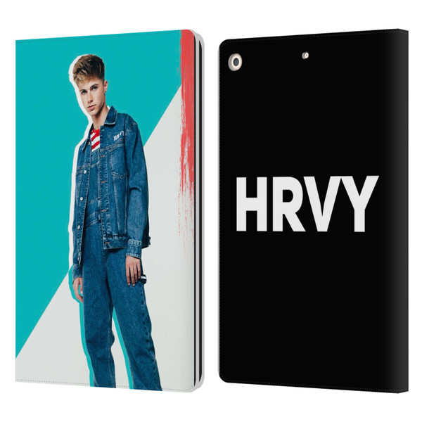 HRVY Graphics Calendar 8 Leather Book Wallet Case Cover For Apple iPad 10.2 2019/2020/2021