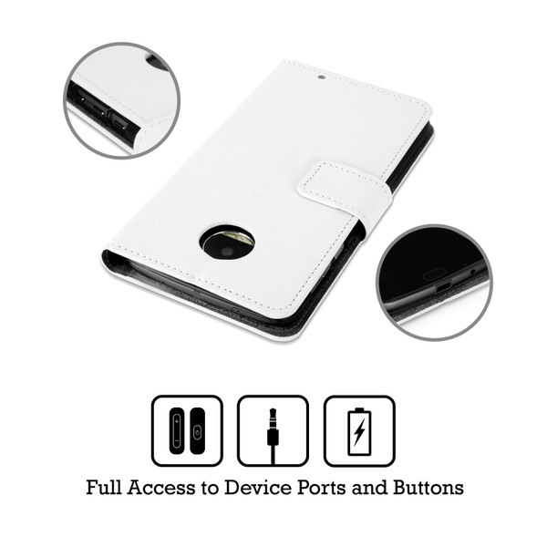 Head Case Designs Paws - Coque Livre Cuir Pour Motorola (plusieurs Modèles) - Neuf
