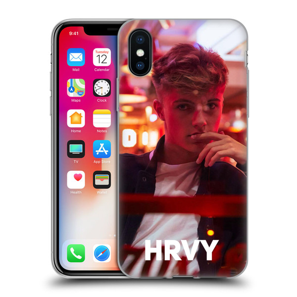 HRVY Graphics Calendar 6 Soft Gel Case for Apple iPhone X / iPhone XS