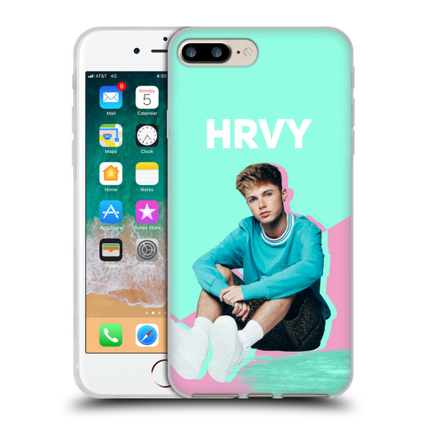 HRVY Graphics Calendar Soft Gel Case for Apple iPhone 7 Plus / iPhone 8 Plus