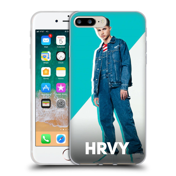 HRVY Graphics Calendar 8 Soft Gel Case for Apple iPhone 7 Plus / iPhone 8 Plus