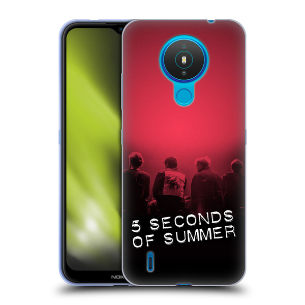 5 Seconds of Summer Posters Colour Washed Soft Gel Case for Nokia 1.4