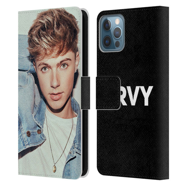 HRVY Graphics Calendar 4 Leather Book Wallet Case Cover For Apple iPhone 12 / iPhone 12 Pro