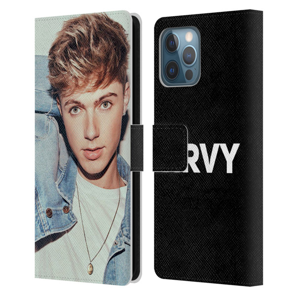 HRVY Graphics Calendar 4 Leather Book Wallet Case Cover For Apple iPhone 12 Pro Max